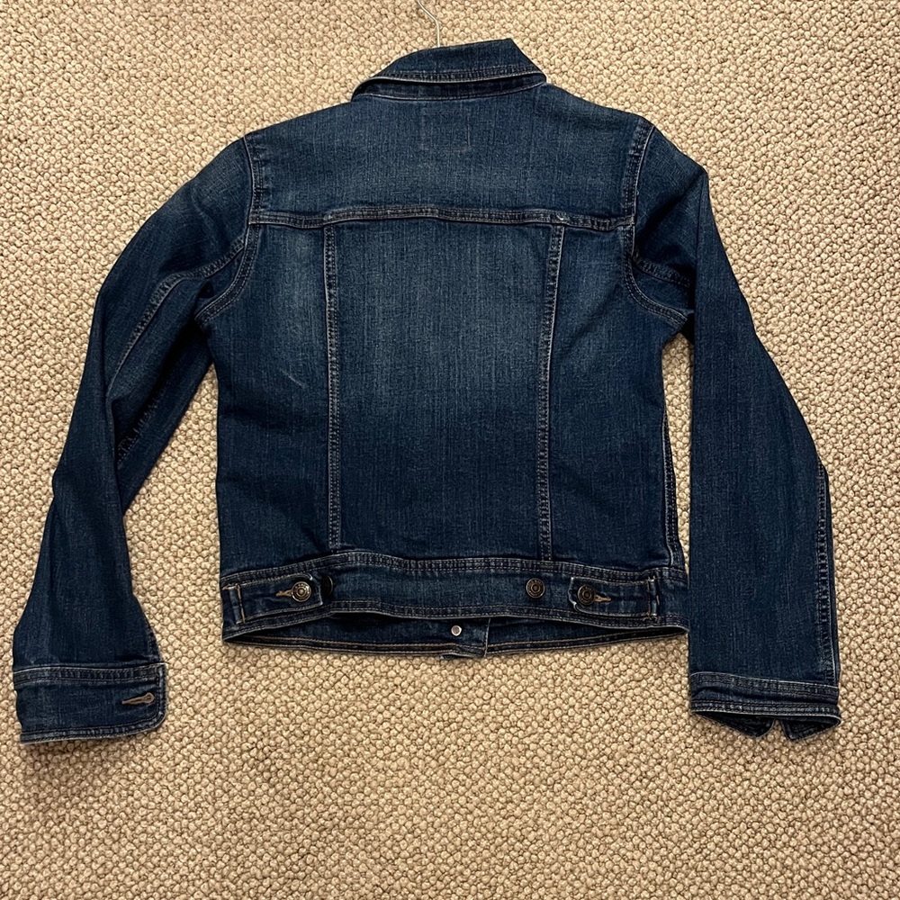 Old Navy Dark Blue Denim Jacket - Picture 4 of 14
